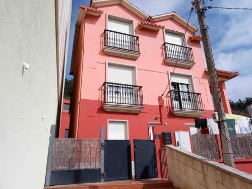 The building in which the holiday home is located