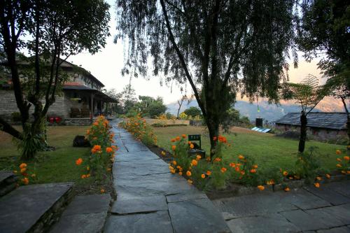 Zahrada ubytování Mountain Lodges of Nepal - Majgaon