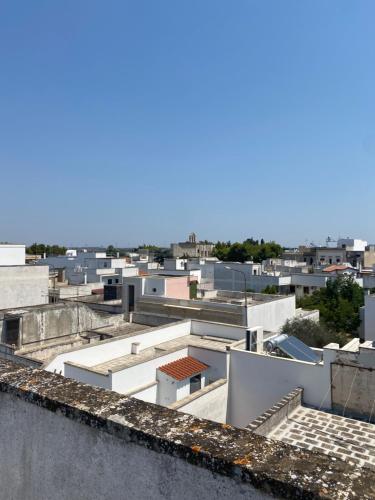 vista sui tetti degli edifici di CasaLinda a Soleto