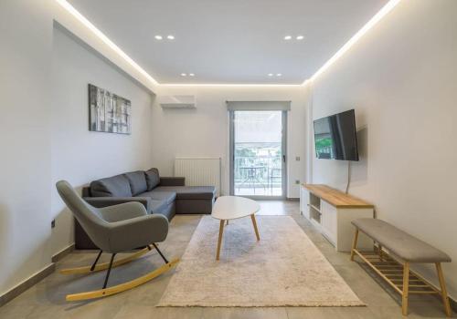 stylish zografou apartement