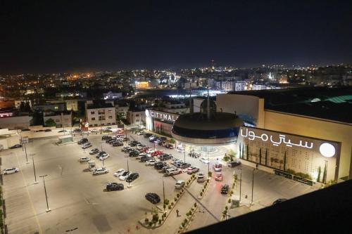 Nespecifikovaný výhled na destinaci Ammán nebo výhled na město při pohledu z hotelu