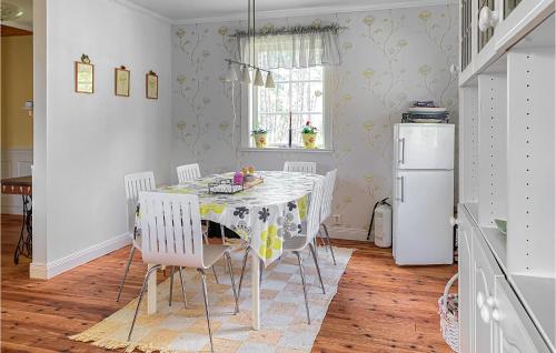 Cozy Home In Klintehamn With Wifiにあるキッチンまたは簡易キッチン