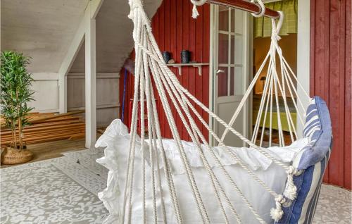 Cozy Home In Klintehamn With Wifiにあるベッド