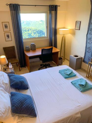 Photo de la galerie de l'établissement Le Roc - magnificent villa with amazing sea sight, à Saint-Jeannet