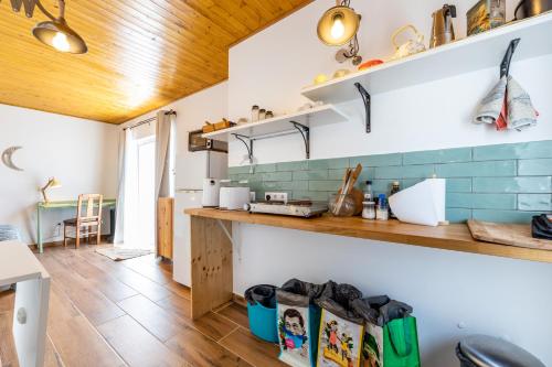 Kuchyň nebo kuchyňský kout v ubytování Casa Lua