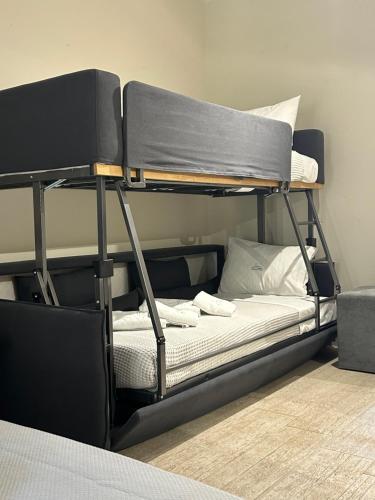 Cama o camas de una habitación en Akti Toroni Boutique Hotel