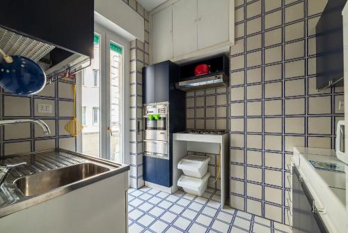 Køkken eller tekøkken på Sapienza & Villa Borghese Comfy Apartment