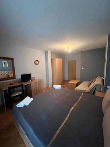 Postel nebo postele na pokoji v ubytování Villa Dionis