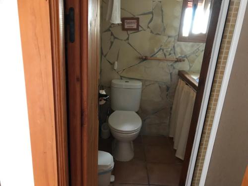 Koupelna v ubytování Casas El Molino