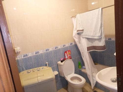 Een badkamer bij jordan aqaba