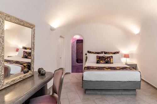 Ένα ή περισσότερα κρεβάτια σε δωμάτιο στο Ventus Paradiso Villa