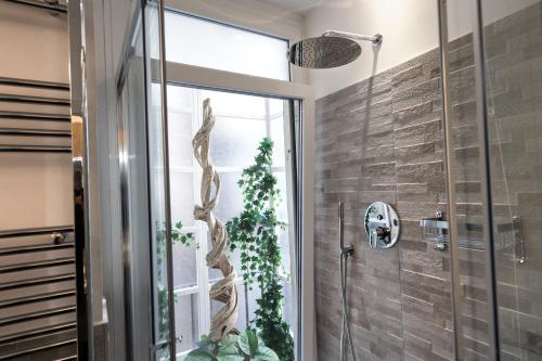Koupelna v ubytování Barcaccia Luxury Suites