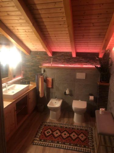 Koupelna v ubytování B&B Villa Plaz