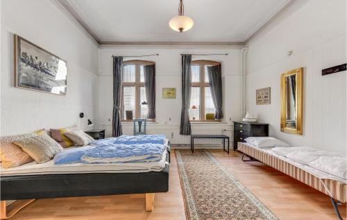 Katil atau katil-katil dalam bilik di Beautiful Apartment In Aabenraa