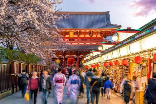 *201 Oshiage sta 3mins! Wi-Fi & Elevator 4pax
