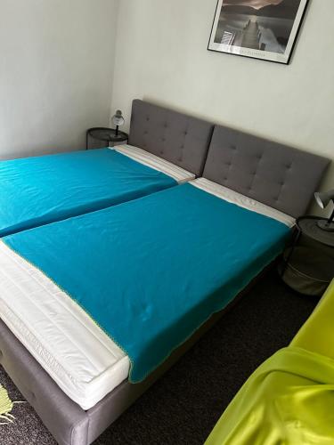 Llit o llits en una habitació de Gästehaus