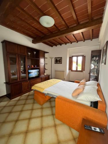 Postel nebo postele na pokoji v ubytování Casa di Ape Emma