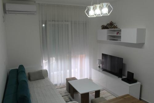 Χώρος καθιστικού στο Jelena apartment Bar