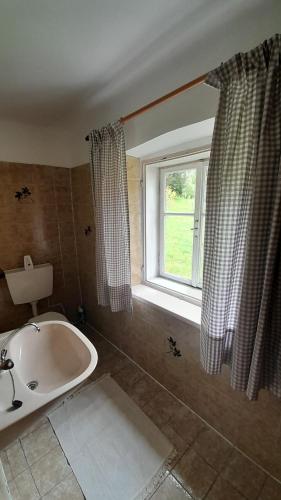 A bathroom at Ferienwohnung Johanna