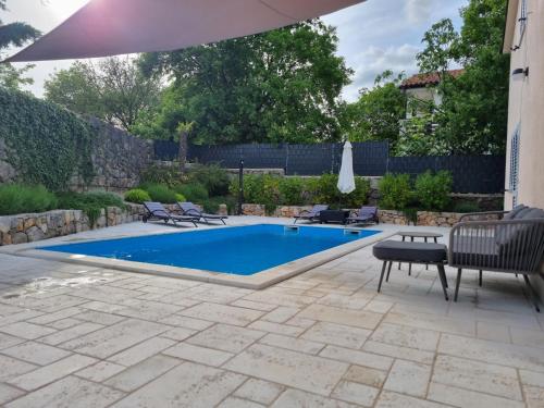 Πισίνα στο ή κοντά στο Villa Bellina Muraj