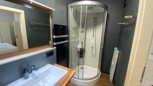 Phòng tắm tại City Apartment Schladming