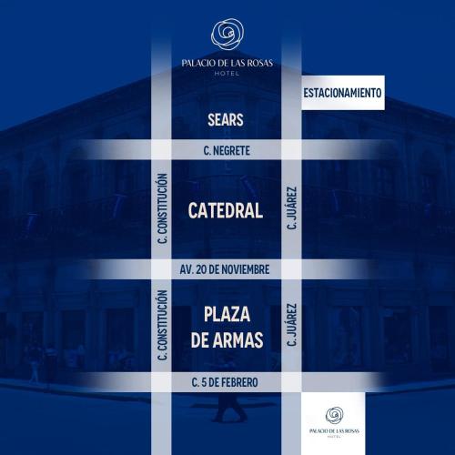 Certificado, premio, señal o documento que está expuesto en Palacio de las Rosas