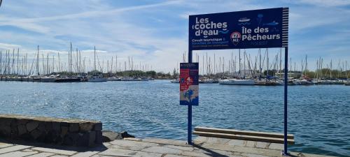 Appartement Vue Exceptionnelle sur la Mer, Piscine, Parking privé - Sur l'île des Pêcheurs photo 24