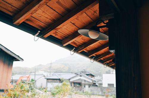 別荘から撮影された、または一般的な山の景色