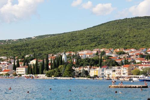 Apartment in Dramalj with sea view, balcony, air conditioning, WiFi 4623-6