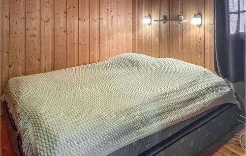 Postel nebo postele na pokoji v ubytování 3 Bedroom Stunning Home In Sjusjen