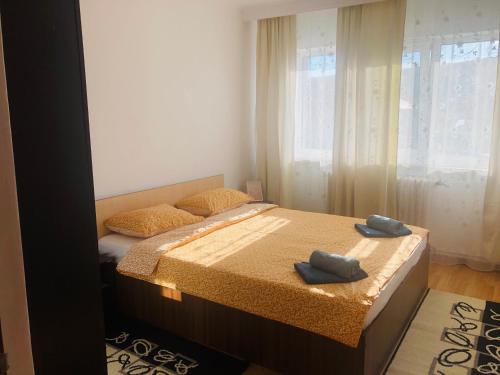 Ένα ή περισσότερα κρεβάτια σε δωμάτιο στο Ana-Maria Home
