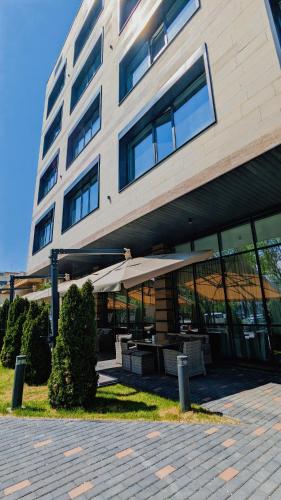 Budova, kde se hotel nachází