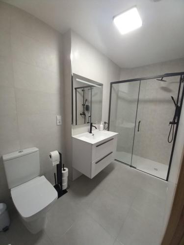 Koupelna v ubytování AMIZADE APARTAMENTO