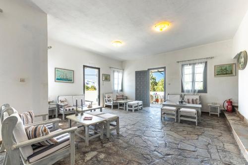 Posezení v ubytování Hotel Manto