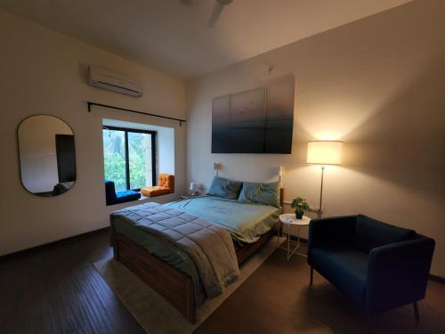 Gallery image of Albergo BNB (2BHK) with a party deck in Alibaug