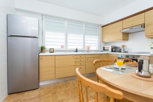 Kuchyňa alebo kuchynka v ubytovaní Apartamento Río Maior