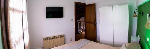 Postel nebo postele na pokoji v ubytování Casa Alseda en Las Merindades