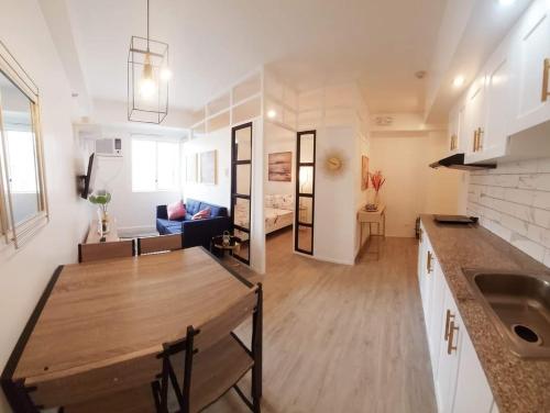 Virtuvė arba virtuvėlė apgyvendinimo įstaigoje Ecostay @ Amaia