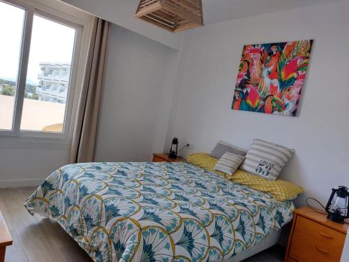 Postel nebo postele na pokoji v ubytování Mallorca Seasonal Rental