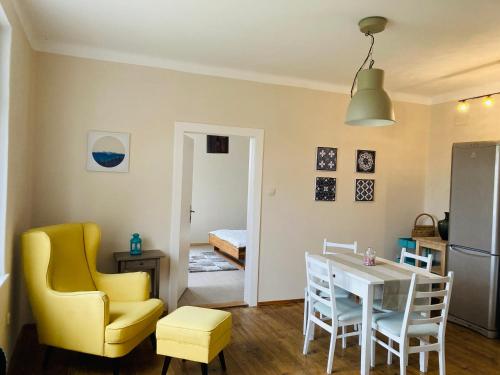 Posezení v ubytování Apartmány Chmelničky