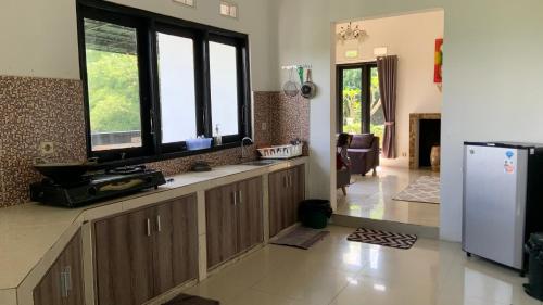 Dapur atau dapur kecil di Villa Kay Mountain