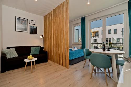 Część wypoczynkowa w obiekcie BlueApart Apartamenty Nexo