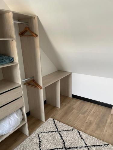 Ένα ή περισσότερα κρεβάτια σε δωμάτιο στο appartement des mésanges