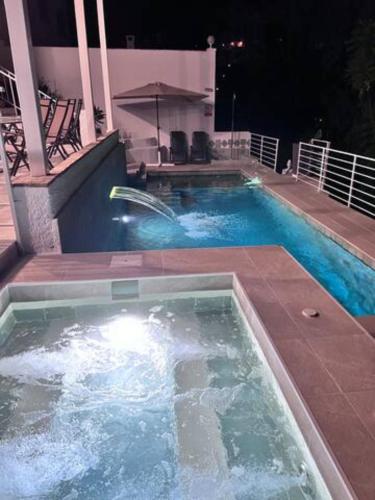 Appartement C dans une villa avec piscine & jacuzzi photo 18