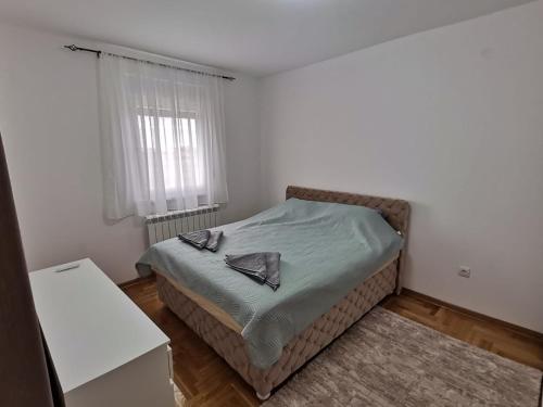 Postel nebo postele na pokoji v ubytování Noa