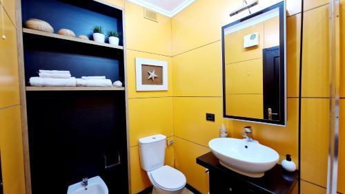 Koupelna v ubytování Apartamento CARBALLEIRA