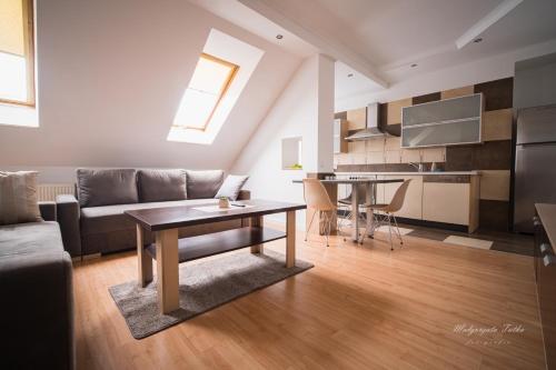 Apartament Best Restにあるシーティングエリア