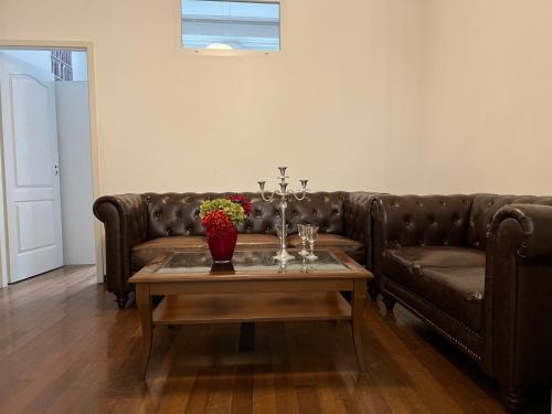 Et opholdsområde på Tea Liu Apartment