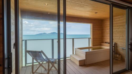 Un paisaje natural cerca del ryokan