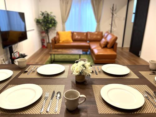 Χώρος καθιστικού στο Nao's House USJ 3 New open 一軒家貸切